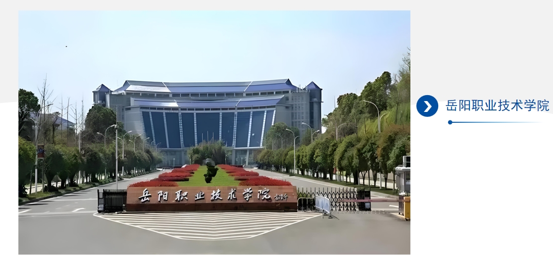 岳陽職業(yè)技術學院墻面項目案例