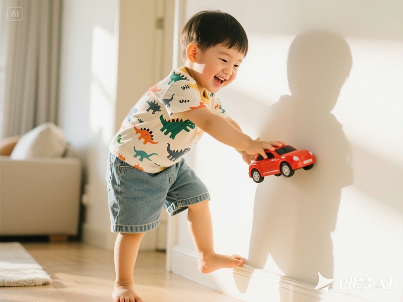 兒童在房間內(nèi)玩耍