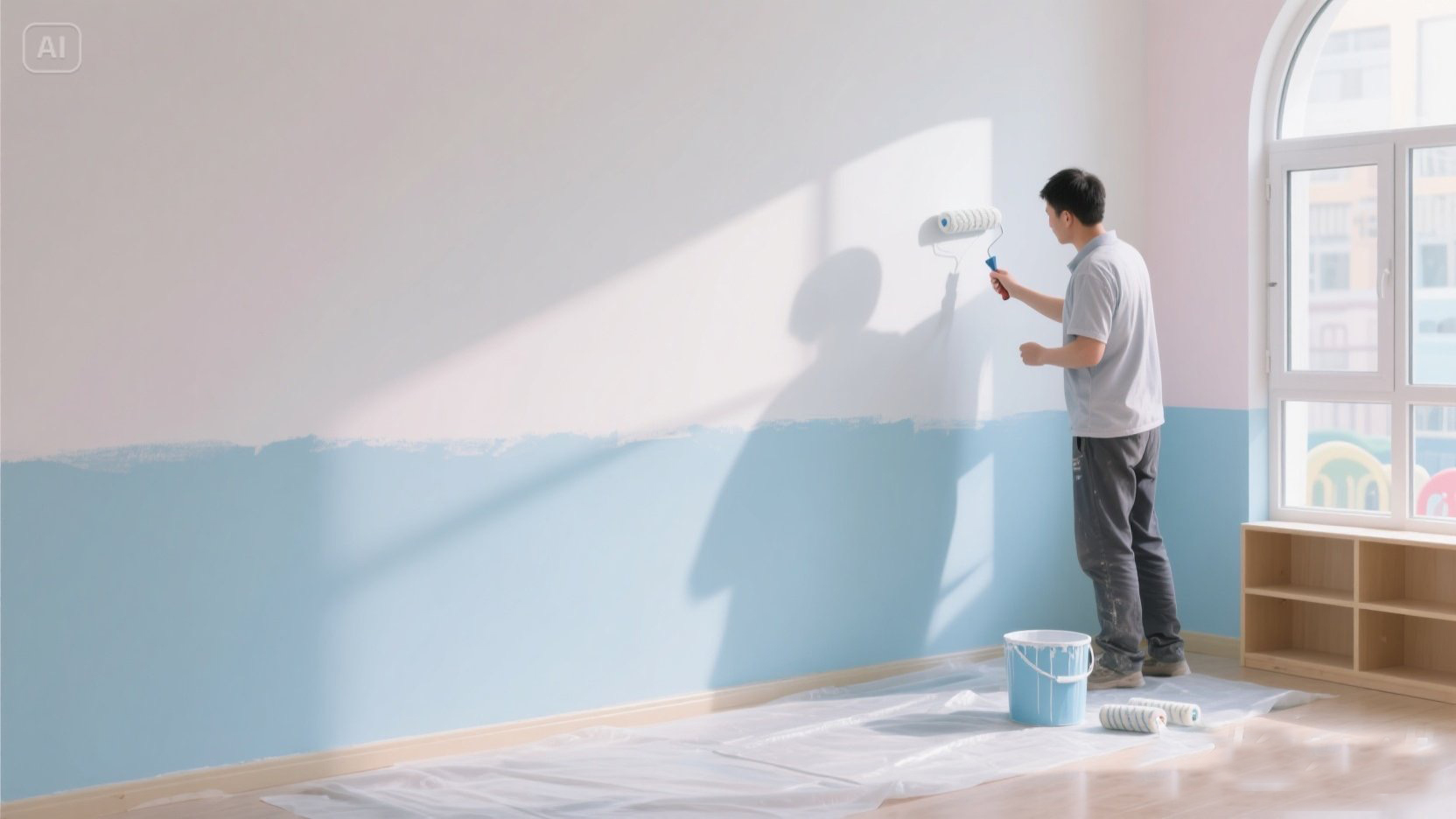 幼兒園裝修注意哪些細(xì)節(jié)？墻面能用無(wú)機(jī)涂料嗎？